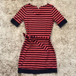 Banana republic stripped dress - xs